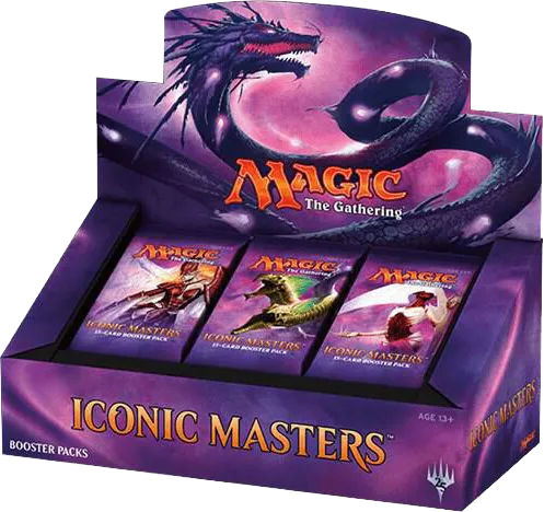 Iconic Masters Draft Booster Box — Iconic Masters — Magic: The Gathering
