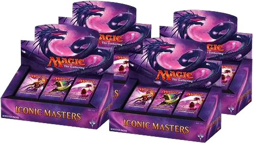 Iconic Masters Draft Booster Box Case — Iconic Masters — Magic: The Gathering