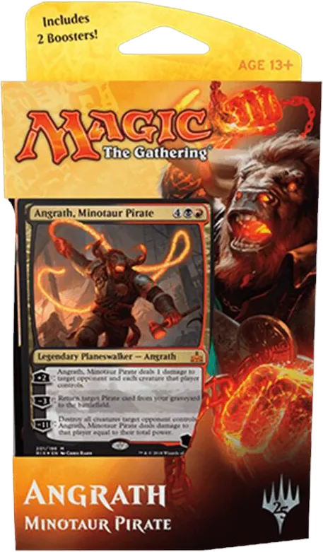 Planeswalker Deck Les combattants d'Ixalan – Angrath — Rivals of Ixalan — Magic: The Gathering