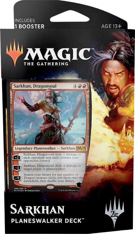 Planeswalker Deck Édition de base 2019 Sarkhan — Core Set 2019 — Magic: The Gathering