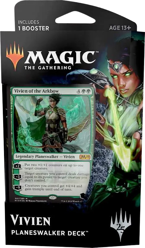 Planeswalker Deck Édition de base 2019 Vivien — Core Set 2019 — Magic: The Gathering