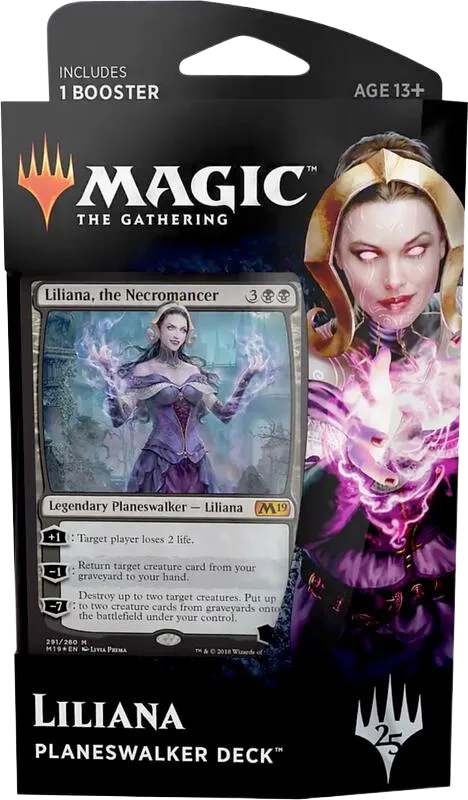 Planeswalker Deck Édition de base 2019 Liliana — Core Set 2019 — Magic: The Gathering