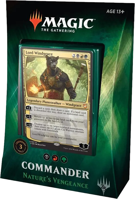 Deck Commander 2018 Nature's Vengeance — Commander 2018 — Magic: The Gathering