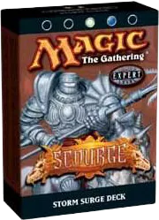 Scourge Theme Deck Storm Surge — Scourge — Magic: The Gathering