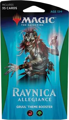 Ravnica Allegiance Theme Booster Pack Gruul — Ravnica Allegiance — Magic: The Gathering