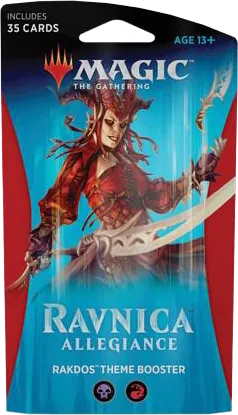 Ravnica Allegiance Theme Booster Pack Rakdos — Ravnica Allegiance — Magic: The Gathering