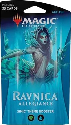 Ravnica Allegiance Theme Booster Pack Simic — Ravnica Allegiance — Magic: The Gathering