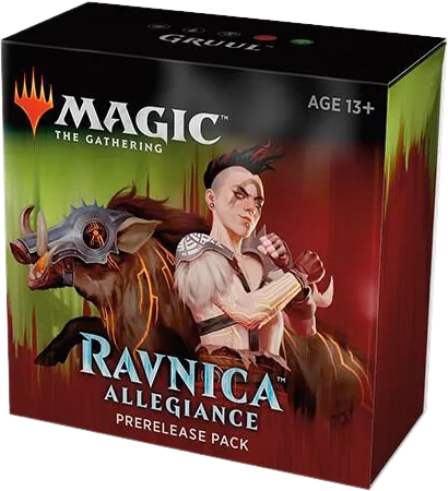 Ravnica Allegiance Prerelease Pack Gruul — Ravnica Allegiance — Magic: The Gathering
