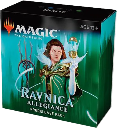 Ravnica Allegiance Prerelease Pack Simic — Ravnica Allegiance — Magic: The Gathering