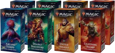 Display de Challenger Decks 2019 — Challenger Decks 2019 — Magic: The Gathering