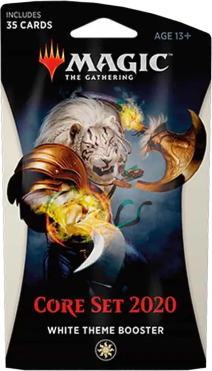 Booster à thème Édition de base 2020 – Blanc — Core Set 2020 — Magic: The Gathering