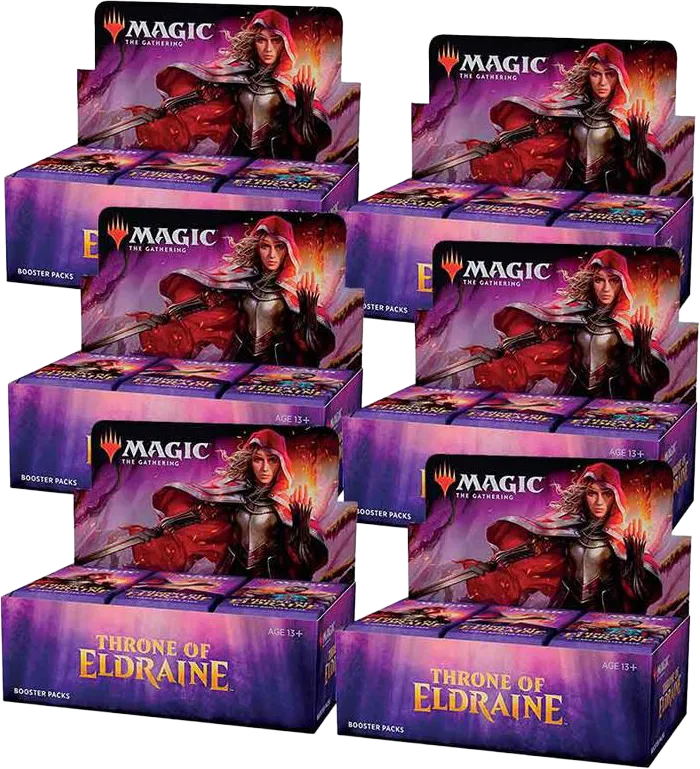 Throne of Eldraine Draft Booster Box Case — Throne of Eldraine — Magic: The Gathering
