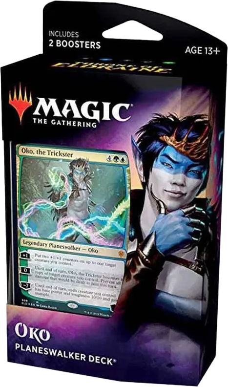 Throne of Eldraine Planeswalker Deck Oko — Throne of Eldraine — Magic: The Gathering