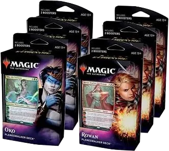 Throne of Eldraine Planeswalker Deck Display — Throne of Eldraine — Magic: The Gathering