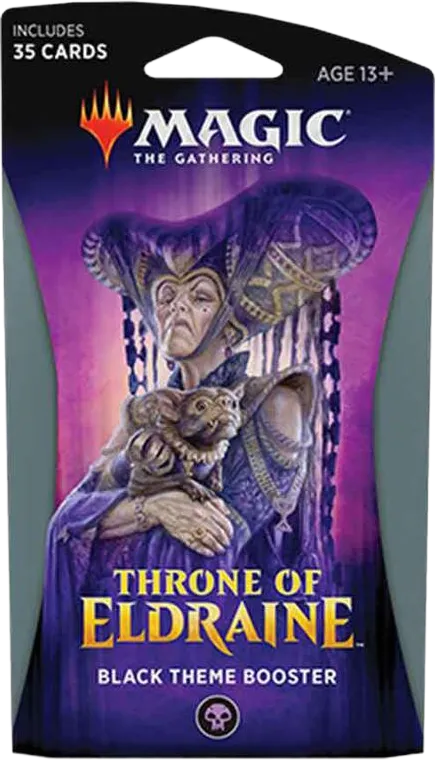 Throne of Eldraine Theme Booster Pack Black — Throne of Eldraine — Magic: The Gathering