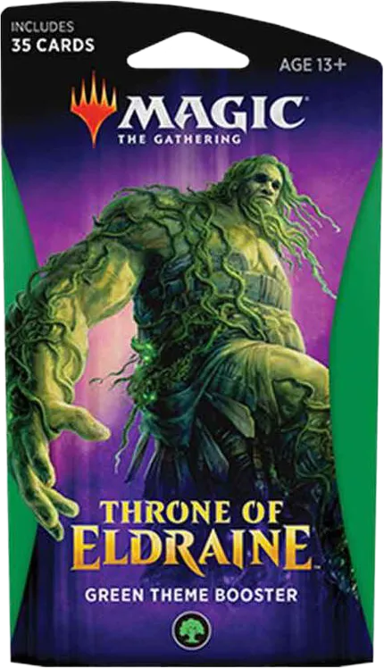 Throne of Eldraine Theme Booster Pack Green — Throne of Eldraine — Magic: The Gathering