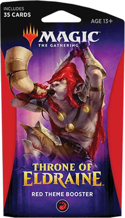 Throne of Eldraine Theme Booster Pack Red — Throne of Eldraine — Magic: The Gathering