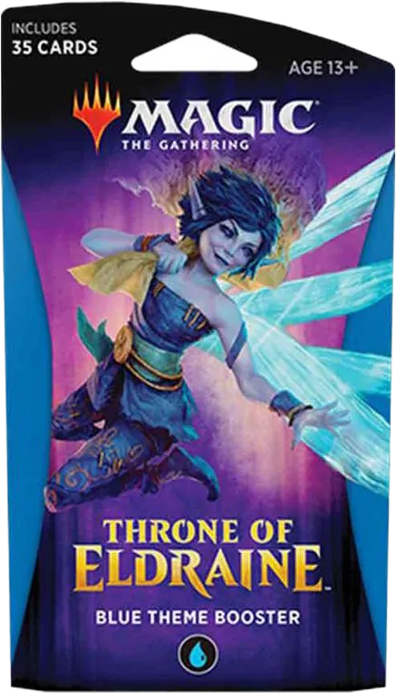 Throne of Eldraine Theme Booster Pack Blue — Throne of Eldraine — Magic: The Gathering
