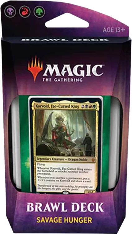 Throne of Eldraine Brawl Deck Savage Hunger — Throne of Eldraine — Magic: The Gathering