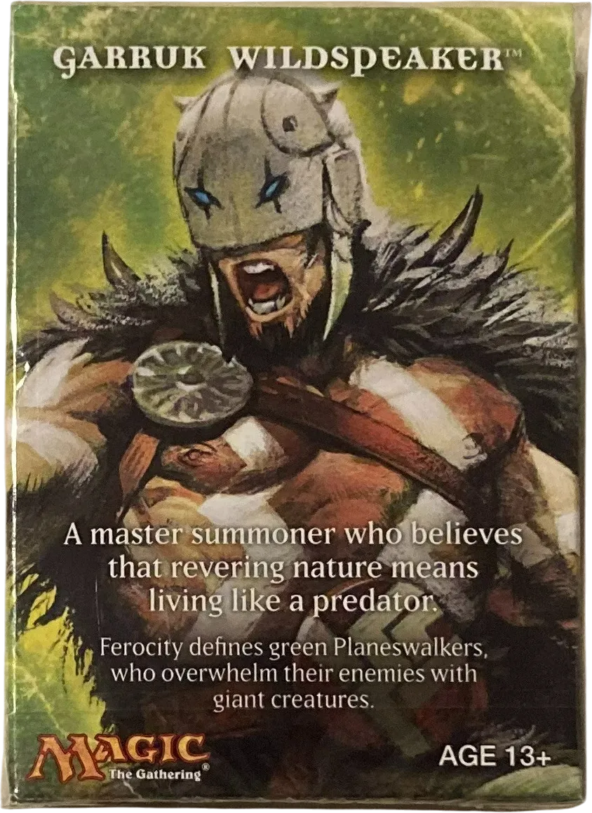 2011 Core Set Sample Deck Garruk Wildspeaker — Magic 2011 — Magic: The Gathering