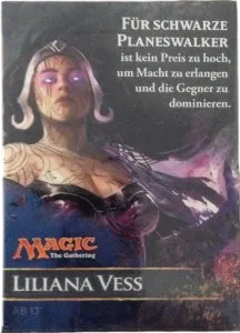 2014 Core Set Sample Deck Liliana Vess — Magic 2014 — Magic: The Gathering