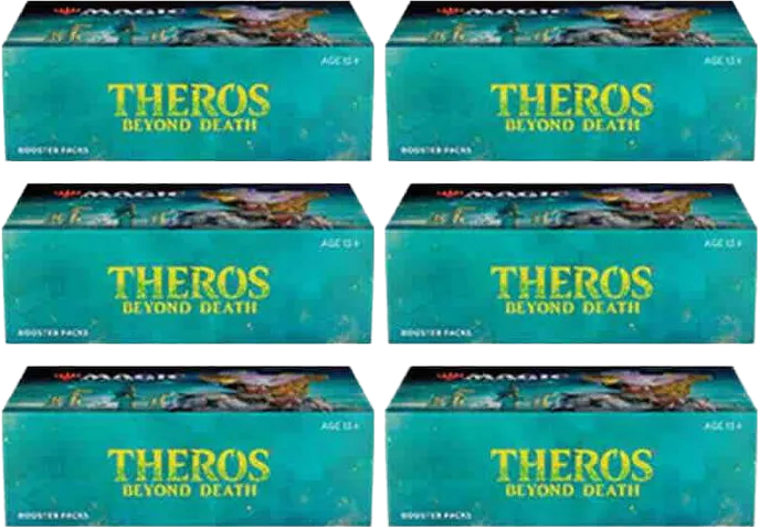 Theros Beyond Death Draft Booster Box Case — Theros Beyond Death — Magic: The Gathering