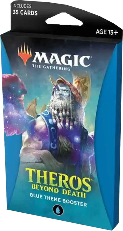 Theros Beyond Death Theme Booster Pack Blue — Theros Beyond Death — Magic: The Gathering