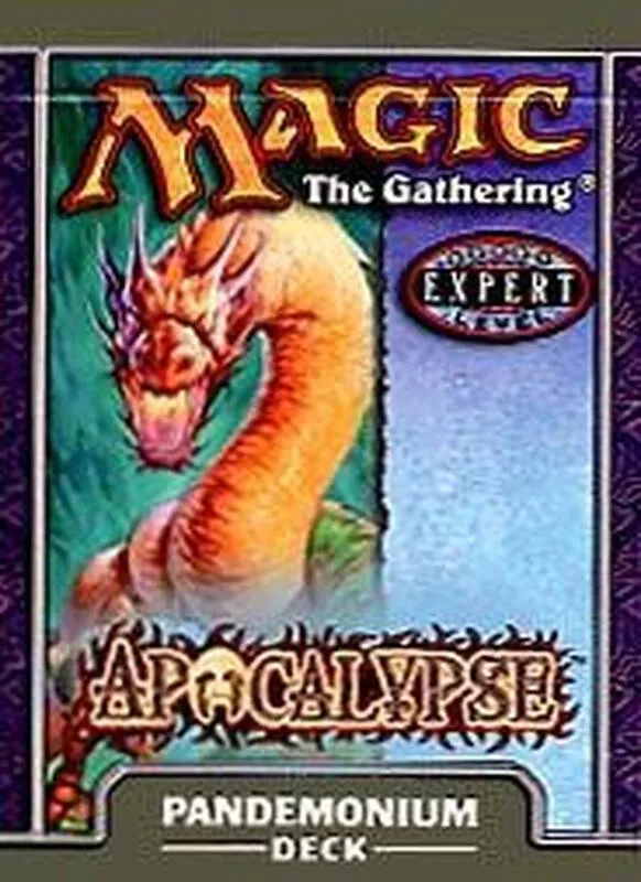 Theme Deck Apocalypse Pandemonium — Apocalypse — Magic: The Gathering