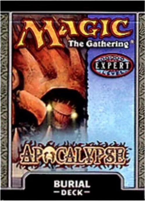 Theme Deck Apocalypse Burial — Apocalypse — Magic: The Gathering