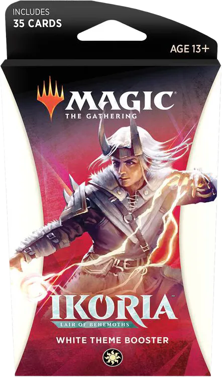 Booster à thème Ikoria : la terre des béhémoths – Blanc — Ikoria: Lair of Behemoths — Magic: The Gathering