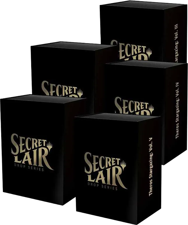 Secret Lair Bundle Theros Stargazing Vol I-V — Secret Lair Drop — Magic: The Gathering