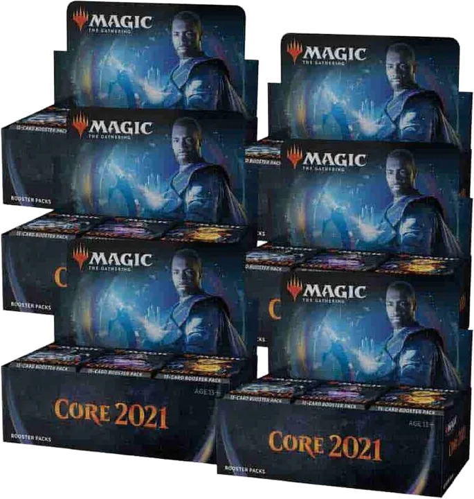Core Set 2021 Draft Booster Box Case — Core Set 2021 — Magic: The Gathering