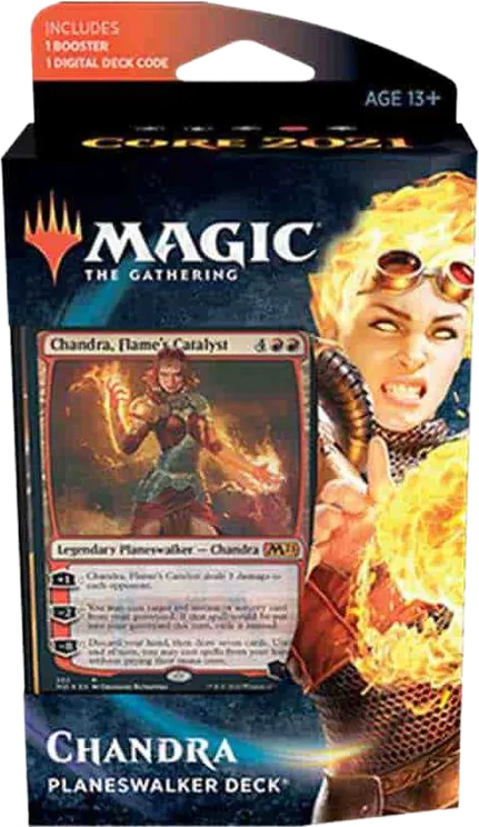 Core Set 2021 Planeswalker Deck Chandra — Core Set 2021 — Magic: The Gathering