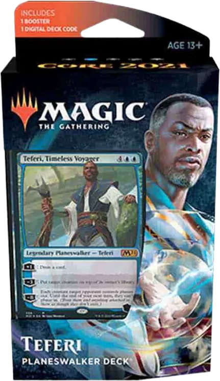 Core Set 2021 Planeswalker Deck Teferi — Core Set 2021 — Magic: The Gathering