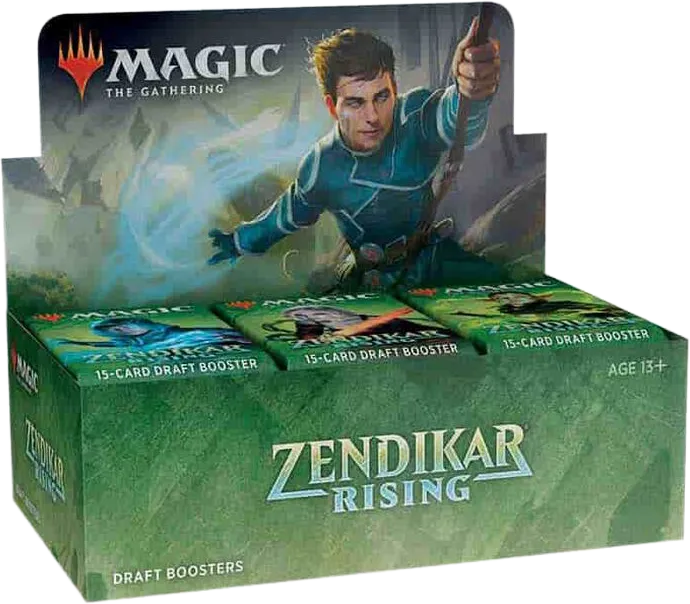 Zendikar Rising Draft Booster Box — Zendikar Rising — Magic: The Gathering
