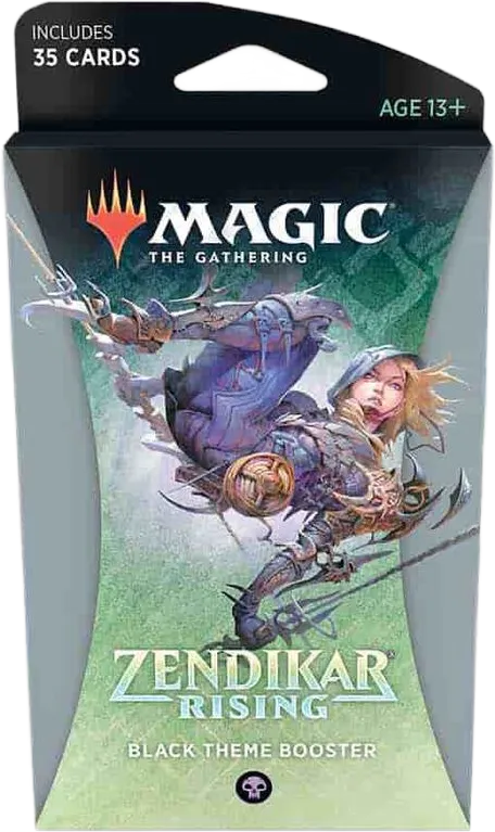 Zendikar Rising Theme Booster Black — Zendikar Rising — Magic: The Gathering