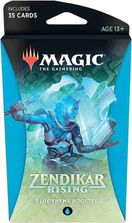 Zendikar Rising Theme Booster Blue — Zendikar Rising — Magic: The Gathering