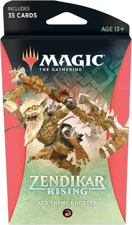 Zendikar Rising Theme Booster Red — Zendikar Rising — Magic: The Gathering