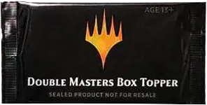 Double Masters Box Topper Pack — Double Masters — Magic: The Gathering