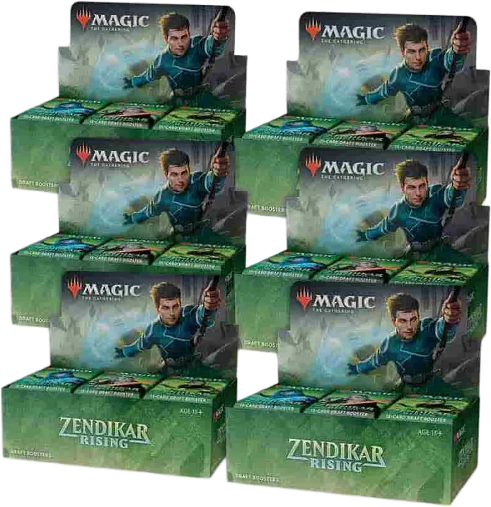 Zendikar Rising Draft Booster Box Case — Zendikar Rising — Magic: The Gathering