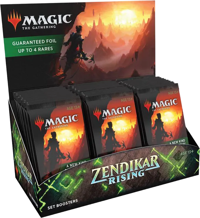 Zendikar Rising Set Booster Box — Zendikar Rising — Magic: The Gathering