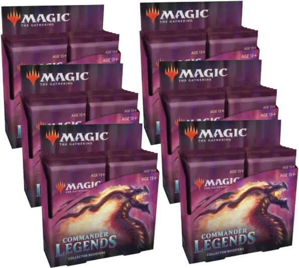 Case de displays Collector Commander Legends — Commander Legends — Magic: The Gathering