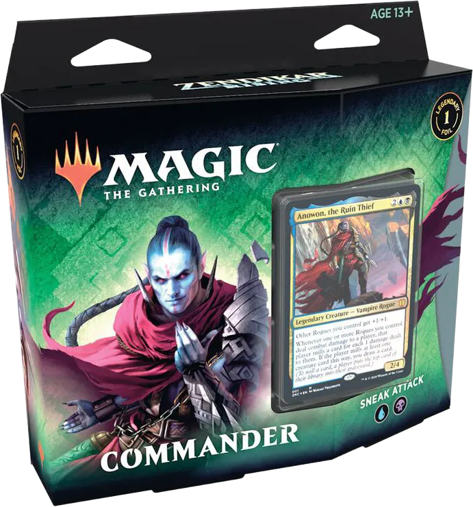 Zendikar Rising Commander Deck Sneak Attack — Zendikar Rising Commander — Magic: The Gathering