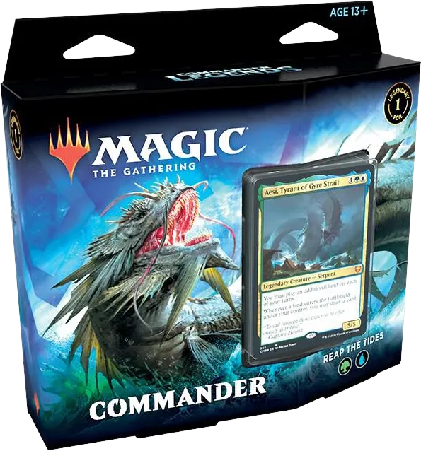Deck Commander Legends Reap the Tides — Commander Legends — Magic: The Gathering