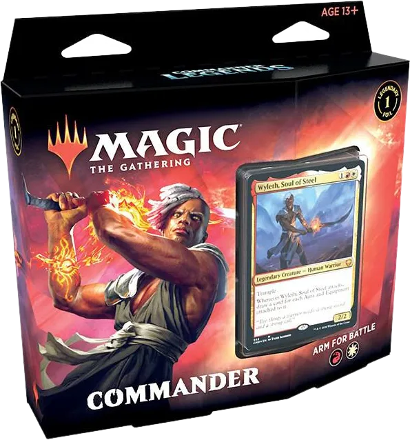 Deck Commander Legends Arm for Battle — Commander Legends — Magic: The Gathering