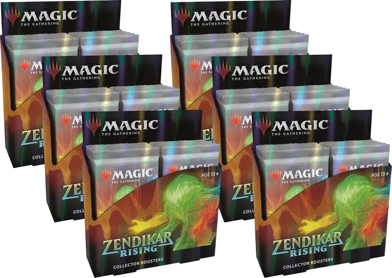 Zendikar Rising Collector Booster Box Case — Zendikar Rising — Magic: The Gathering