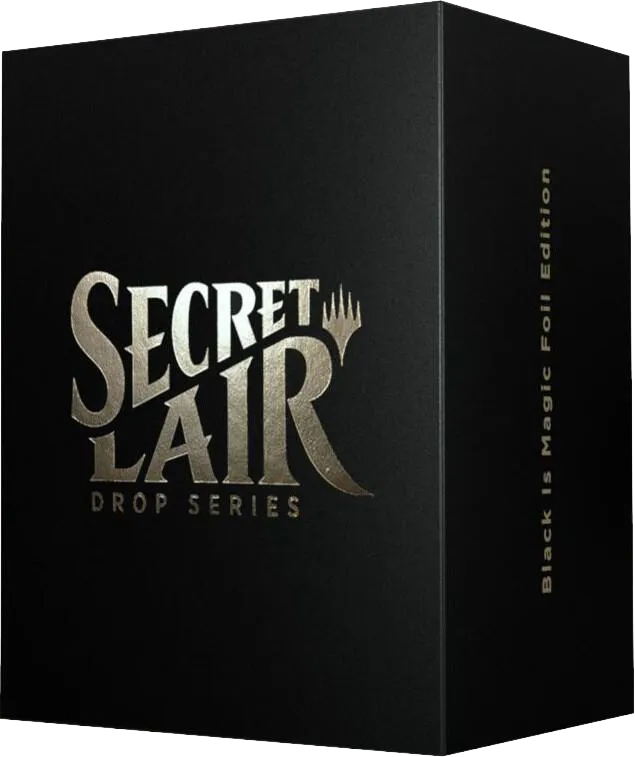 Secret Lair Drop Black is Magic Foil — Secret Lair Drop — Magic: The Gathering