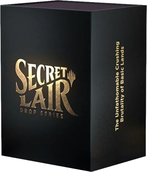 Secret Lair Drop The Unfathomable Crushing Brutality of Basic Lands — Secret Lair Drop — Magic: The Gathering