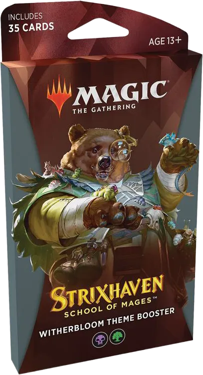 Strixhaven School of Mages Theme Booster Pack Witherbloom — Strixhaven: School of Mages — Magic: The Gathering
