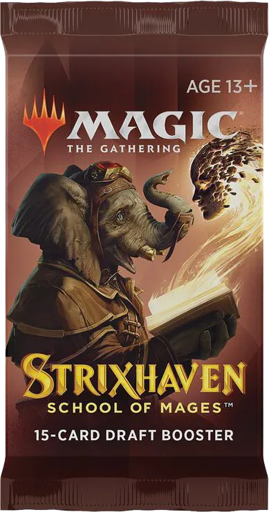Strixhaven School of Mages Draft Booster Pack — Strixhaven: School of Mages — Magic: The Gathering